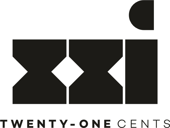 21cents Logo Black vertical