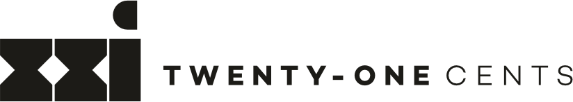 21cents Logo black vertical